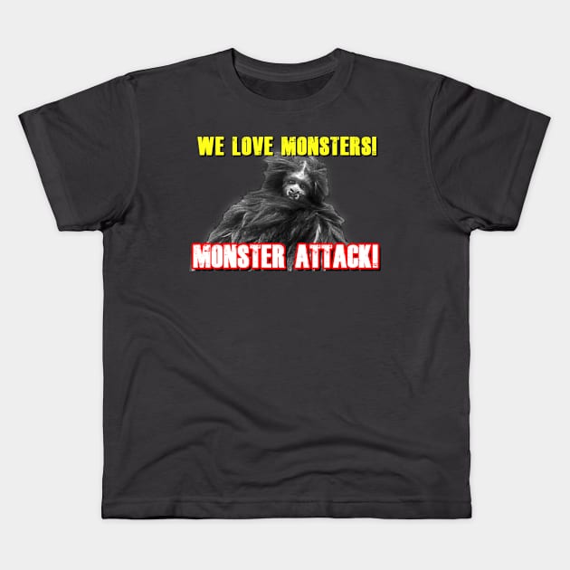 Animal People Kids T-Shirt by Monster Attack